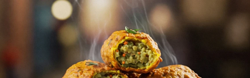 孟买独有的素食街头美食特供